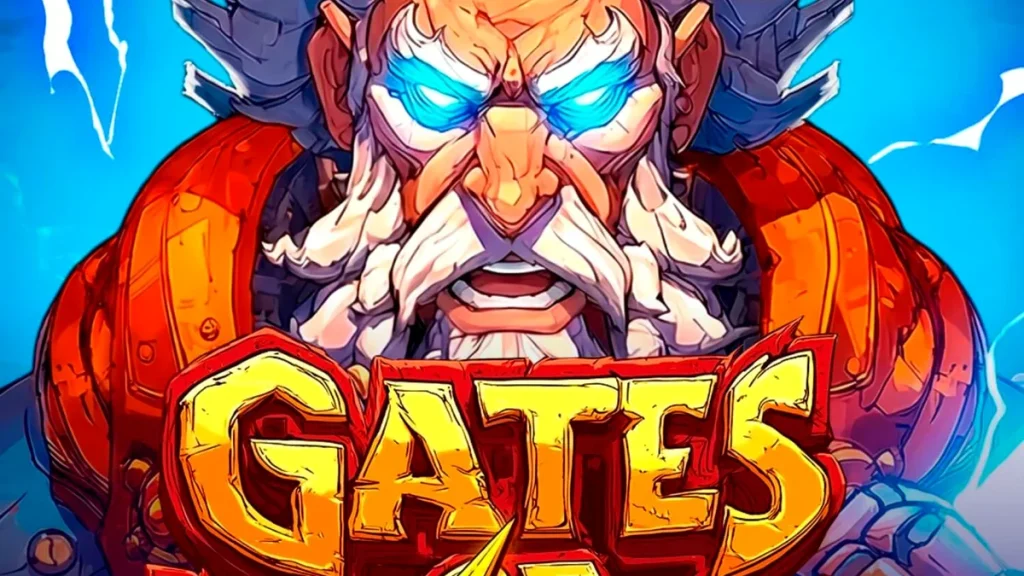 Tampilan visual slot Gates of Power dengan tema Dewa Zeus dan Olympus